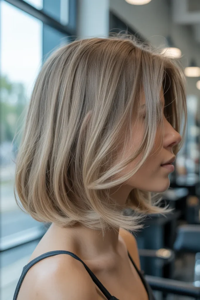Airy Collarbone Bob