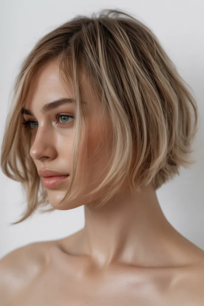 Airy Feather Bob