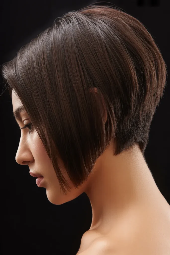 Angled Nape Sweep