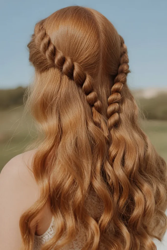 Boho Rope Half Pony