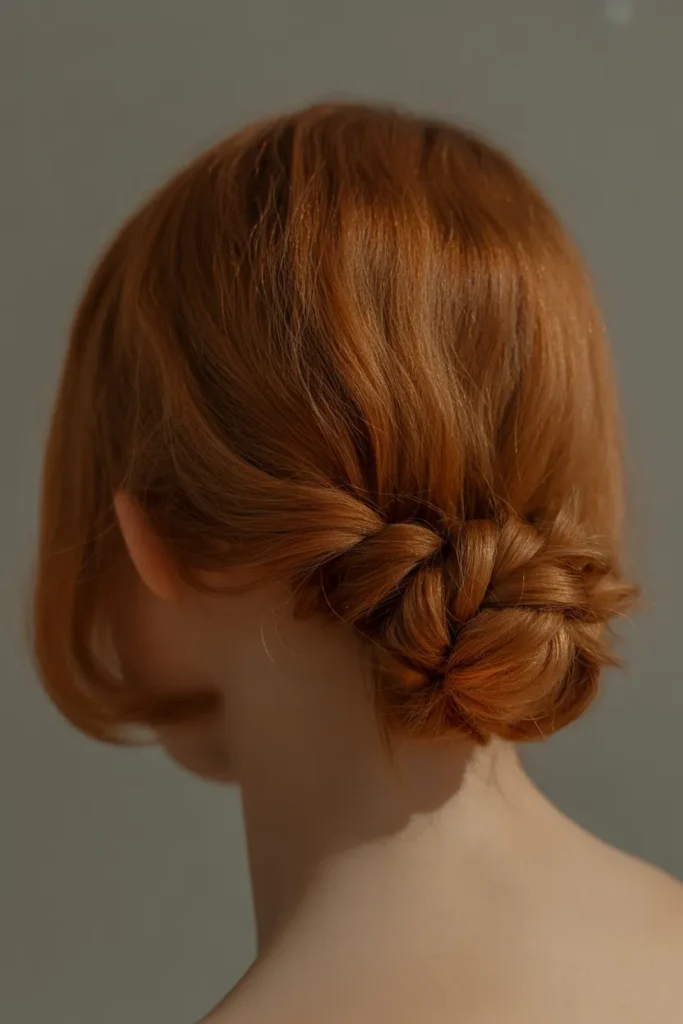 Braided Nape Twist