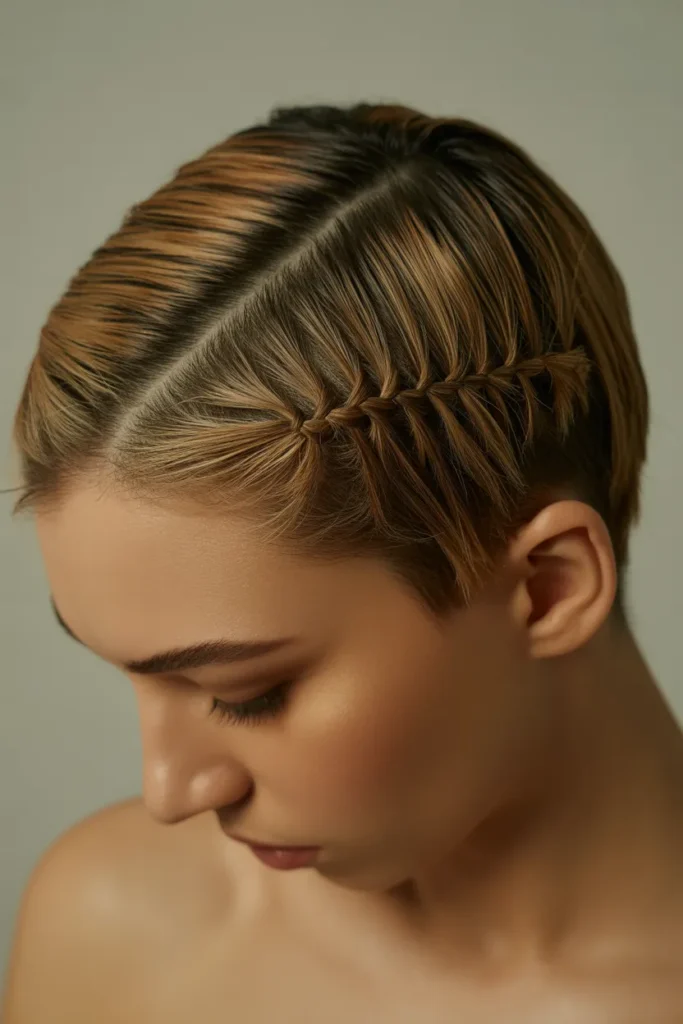 Braided Slick Crop