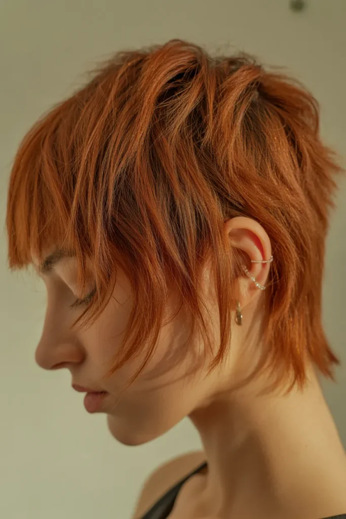Choppy Copper Fringe