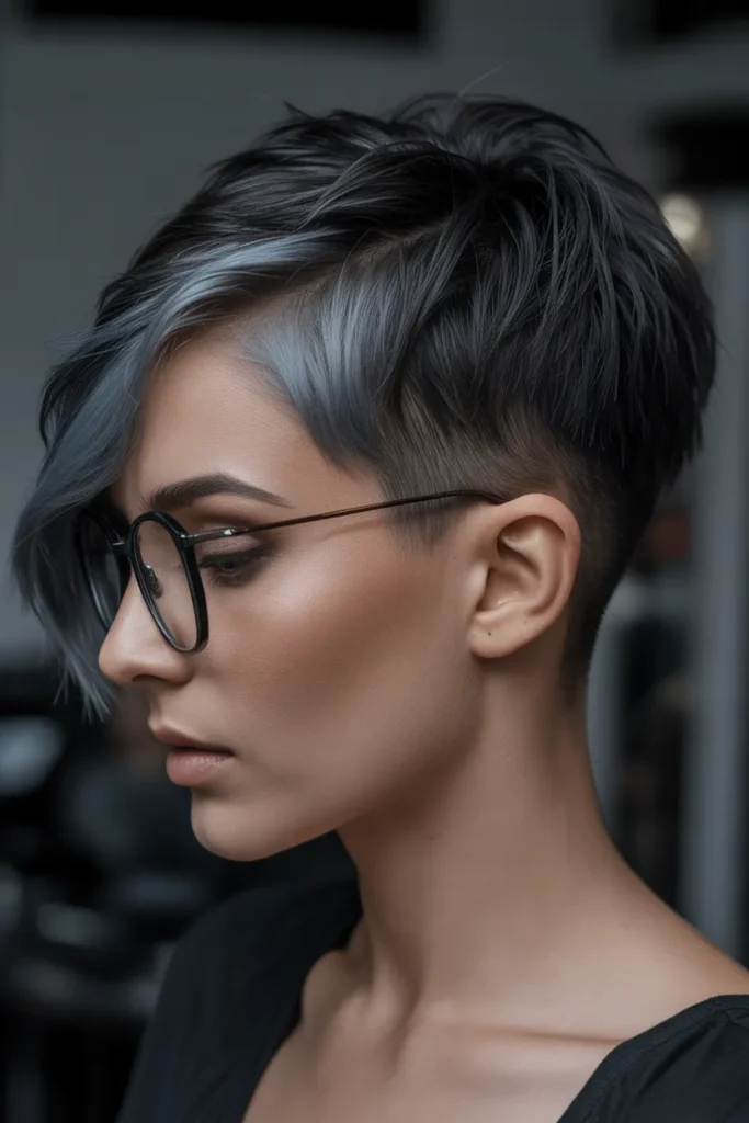 Choppy Undercut Pixie