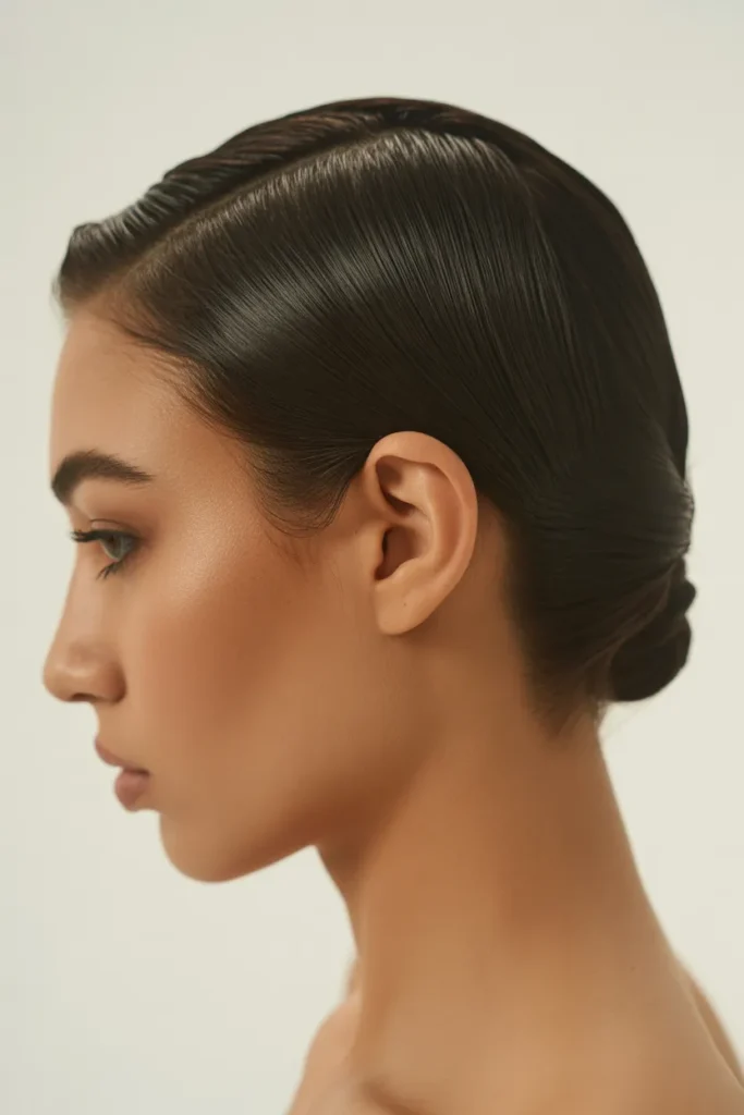 Classic Slick Side Bun