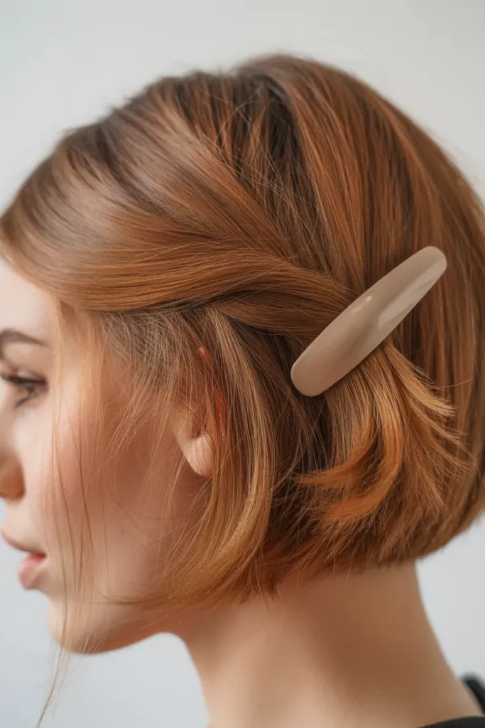 Claw Clip Twist Half-Up