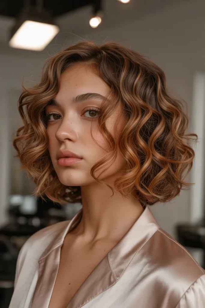 Crescent Curl Bob