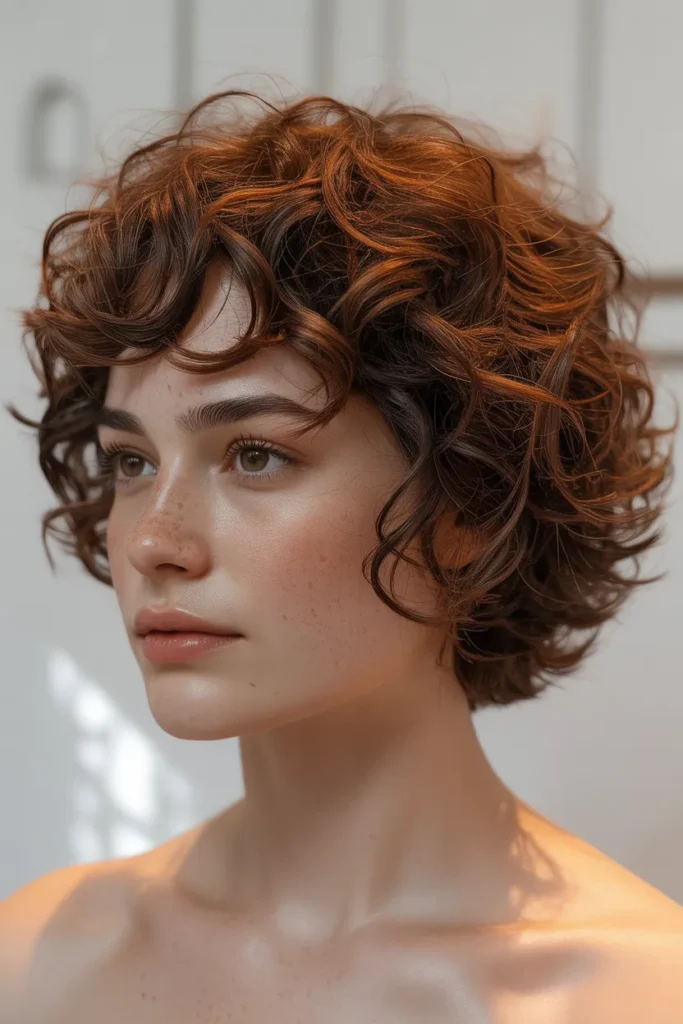Curly Halo Shag