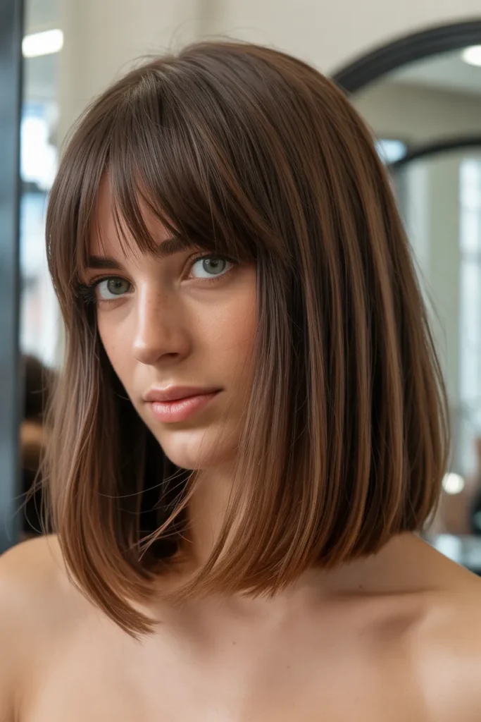 Curtain Fringe Bob