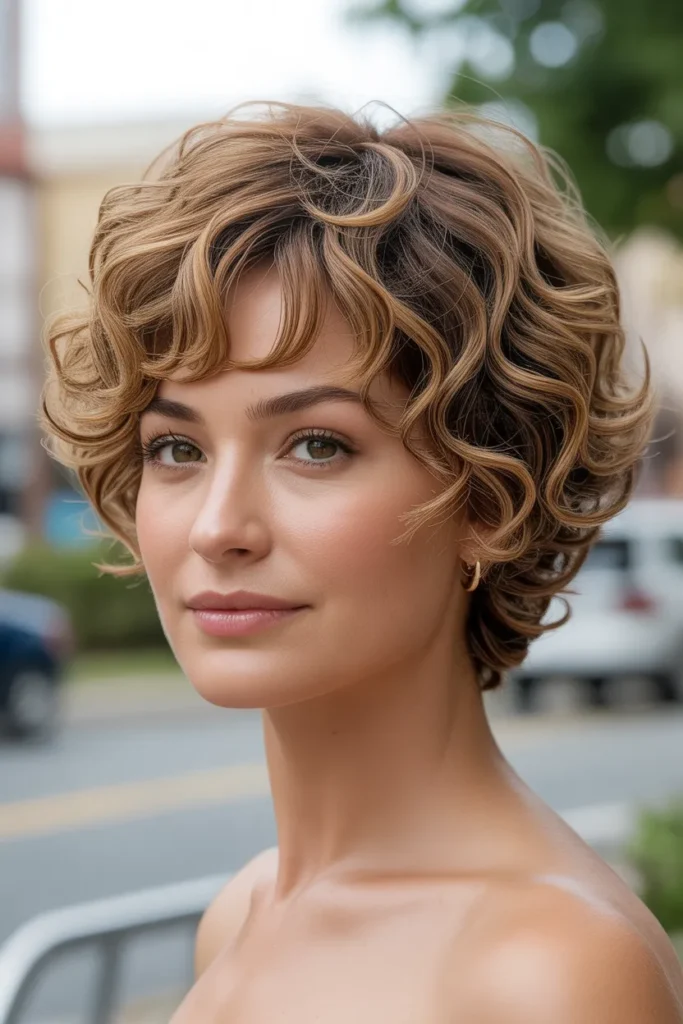 Feathered Curl Layers