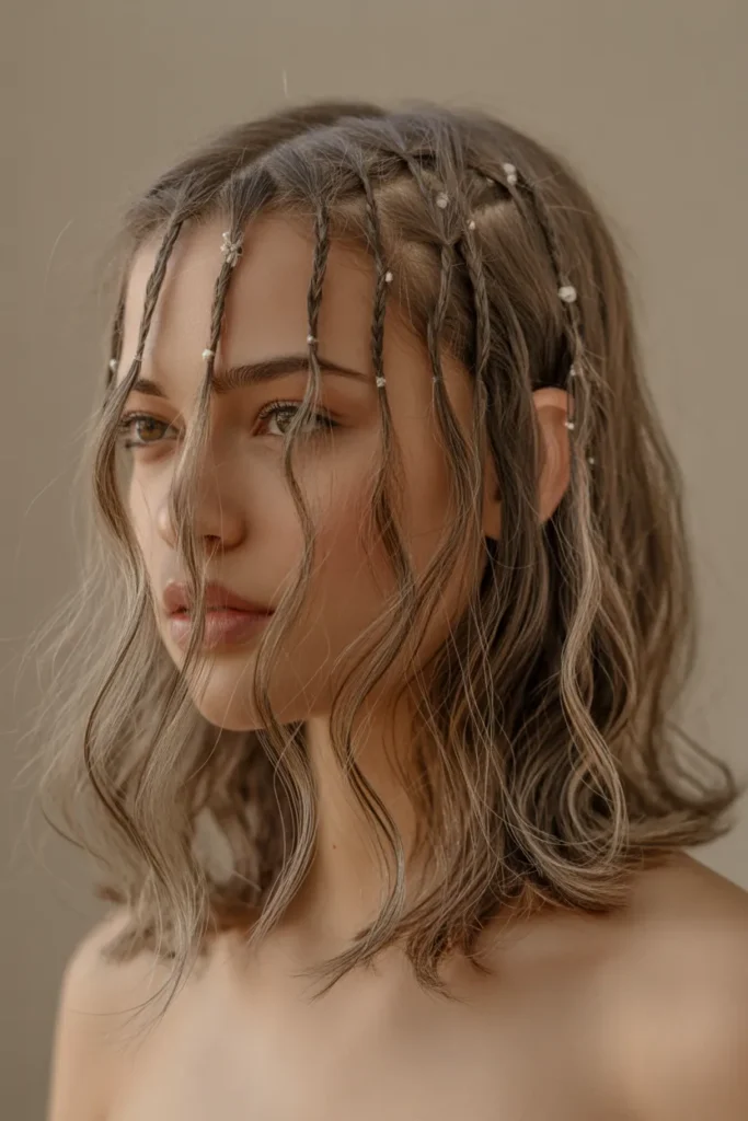 Floating Accent Braids
