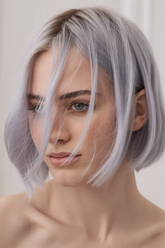Frosted Ribbon Bob