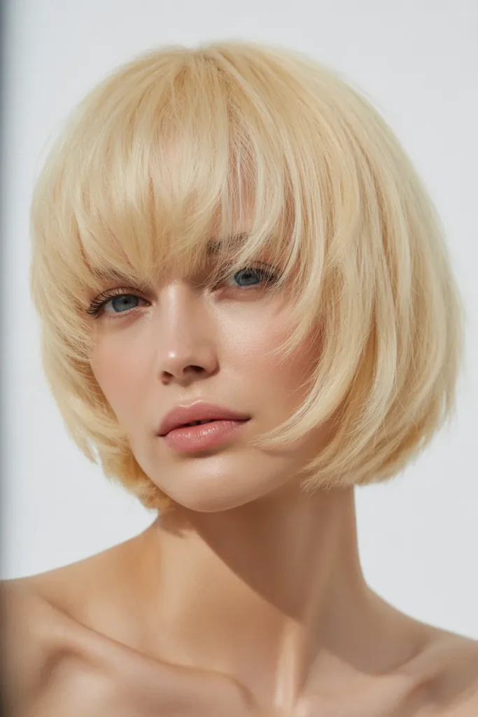 Halo Textured Bob