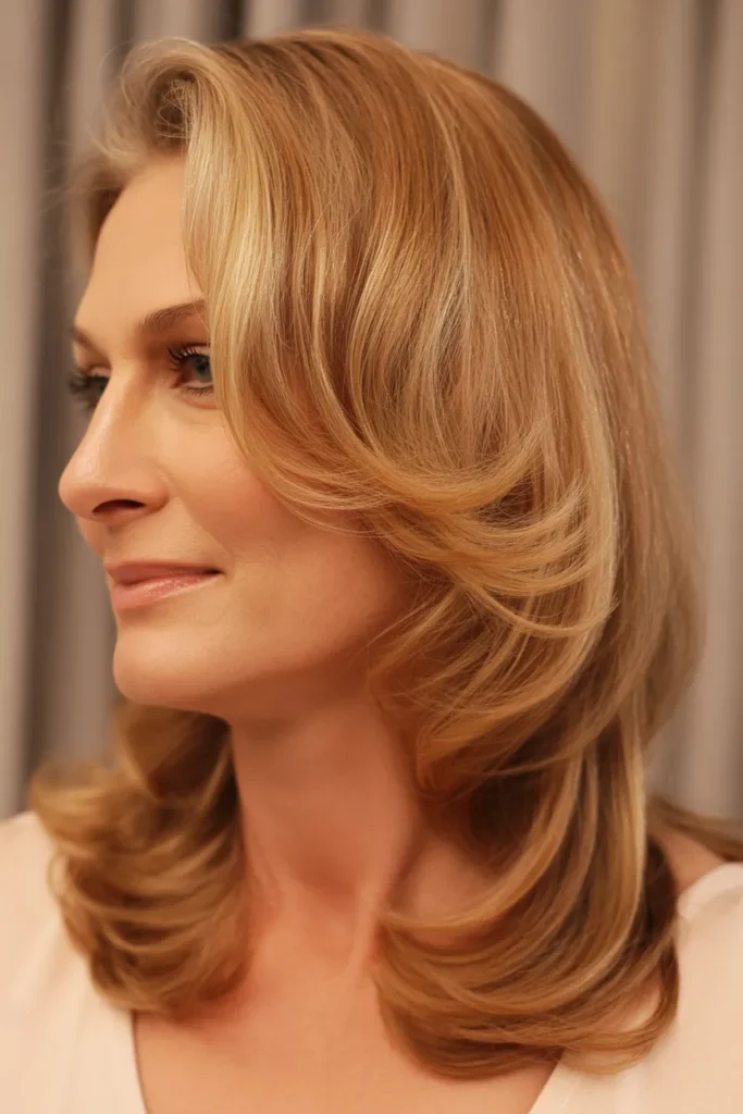 Honey Side Sweep Layers