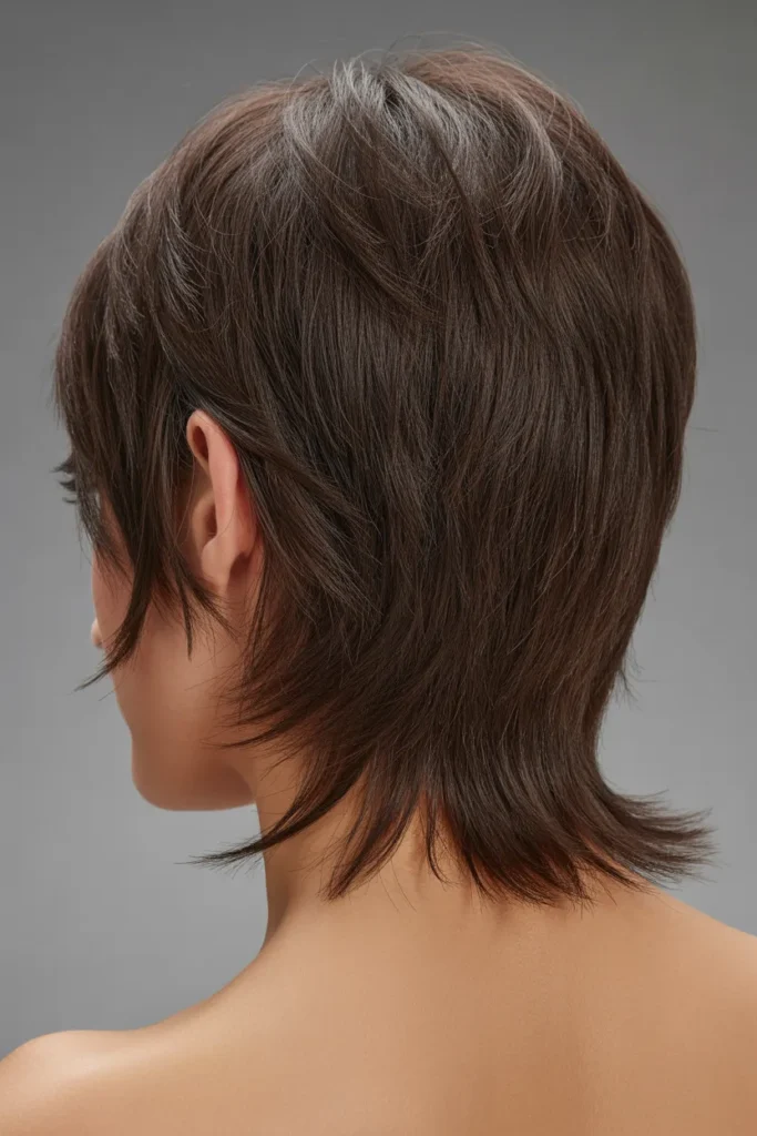 Layered Mullet Shag