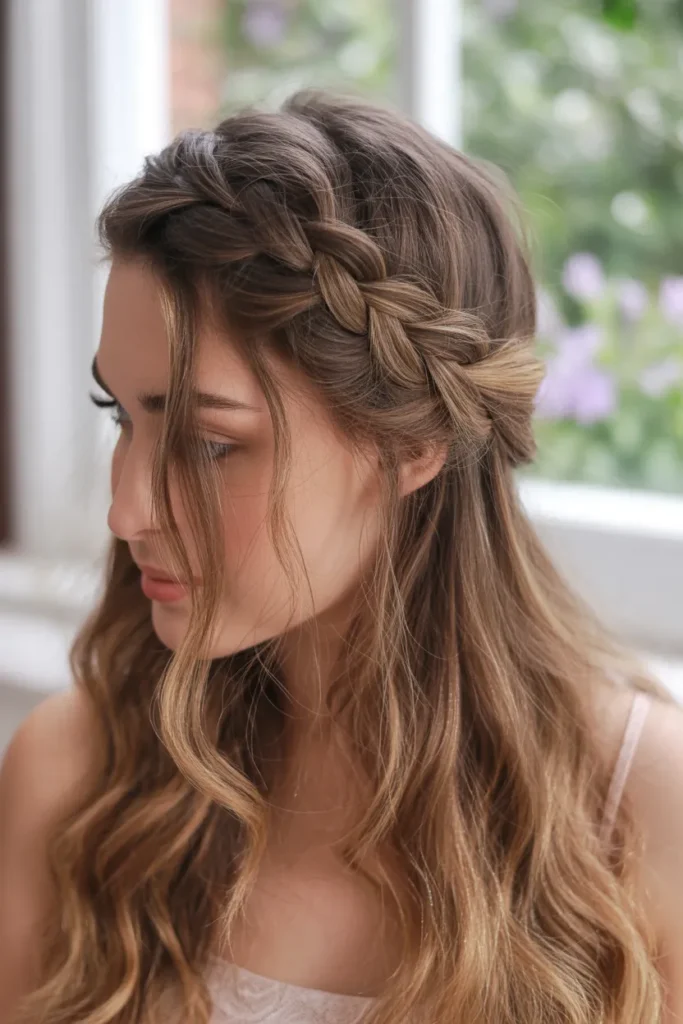 Loose Waterfall Braid