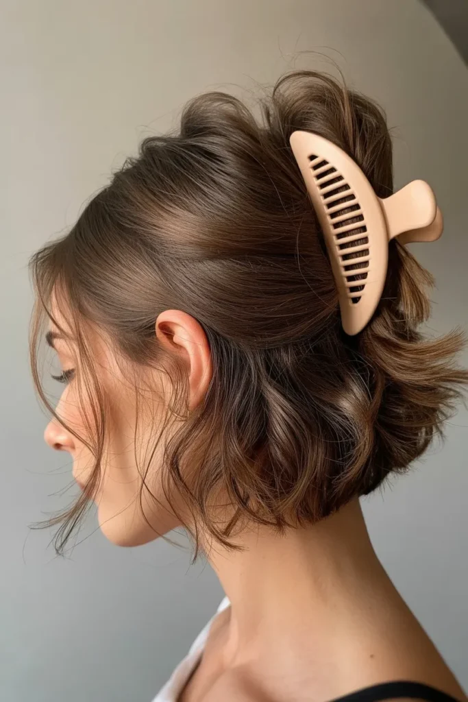 Messy Clip Chignon