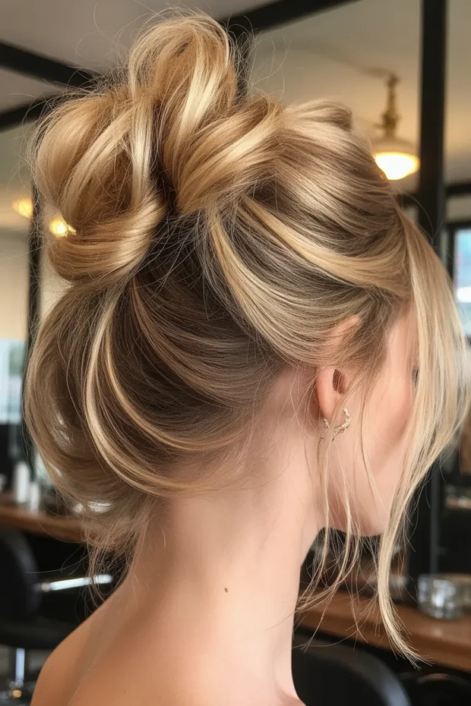 Messy French Twist