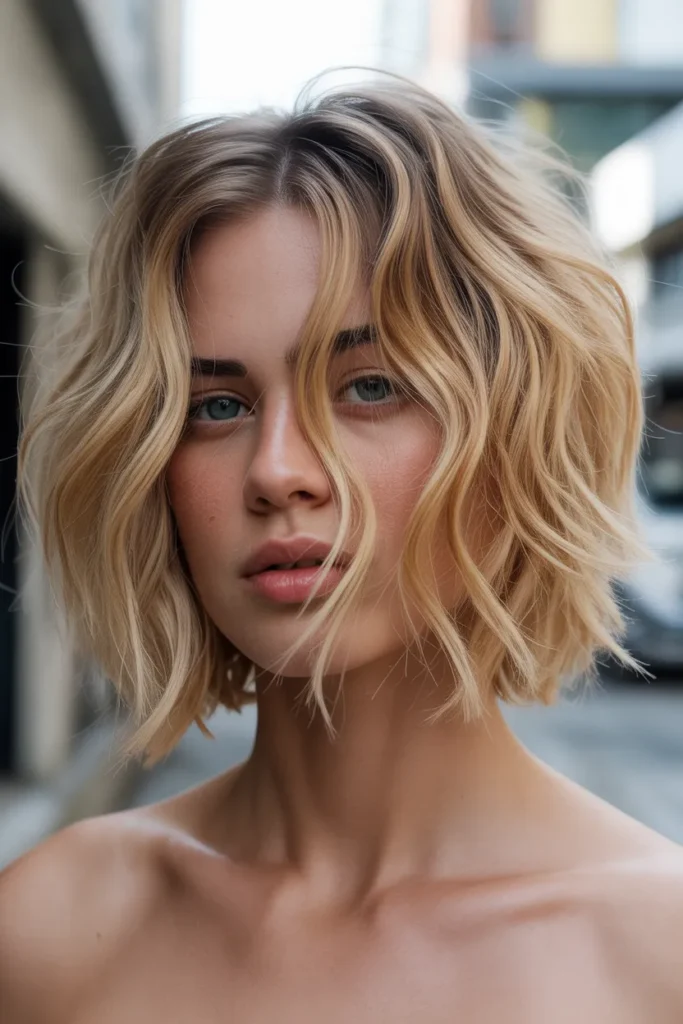 Messy Textured Lob