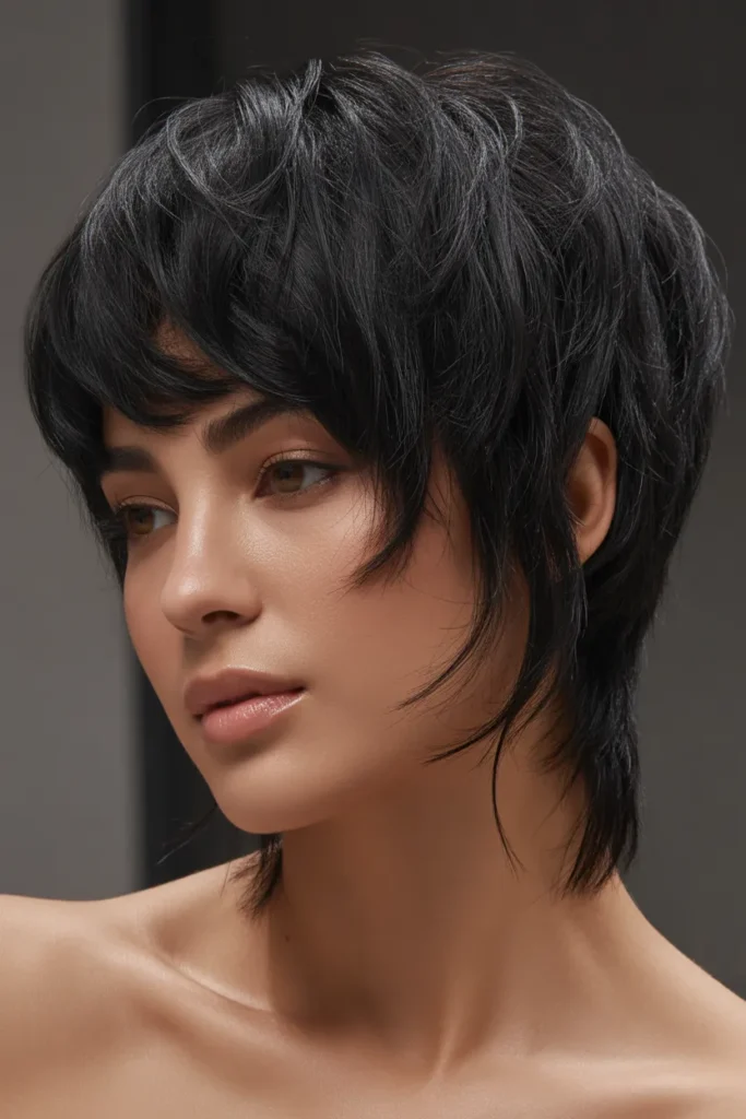 Midnight Shag Pixie