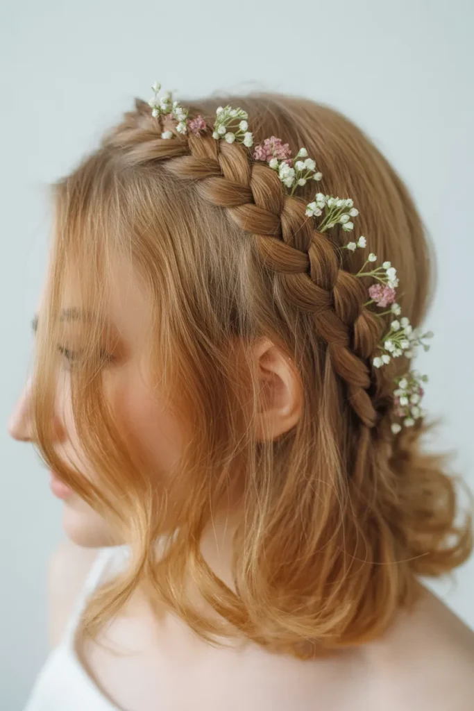 Mini Floral Braids