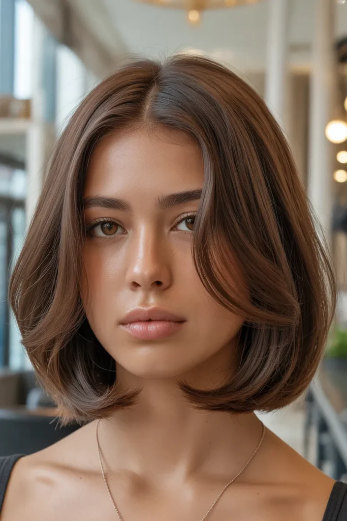 Mocha Frame Bob