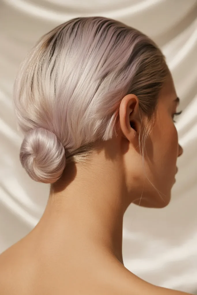 Modern Chignon Pixie