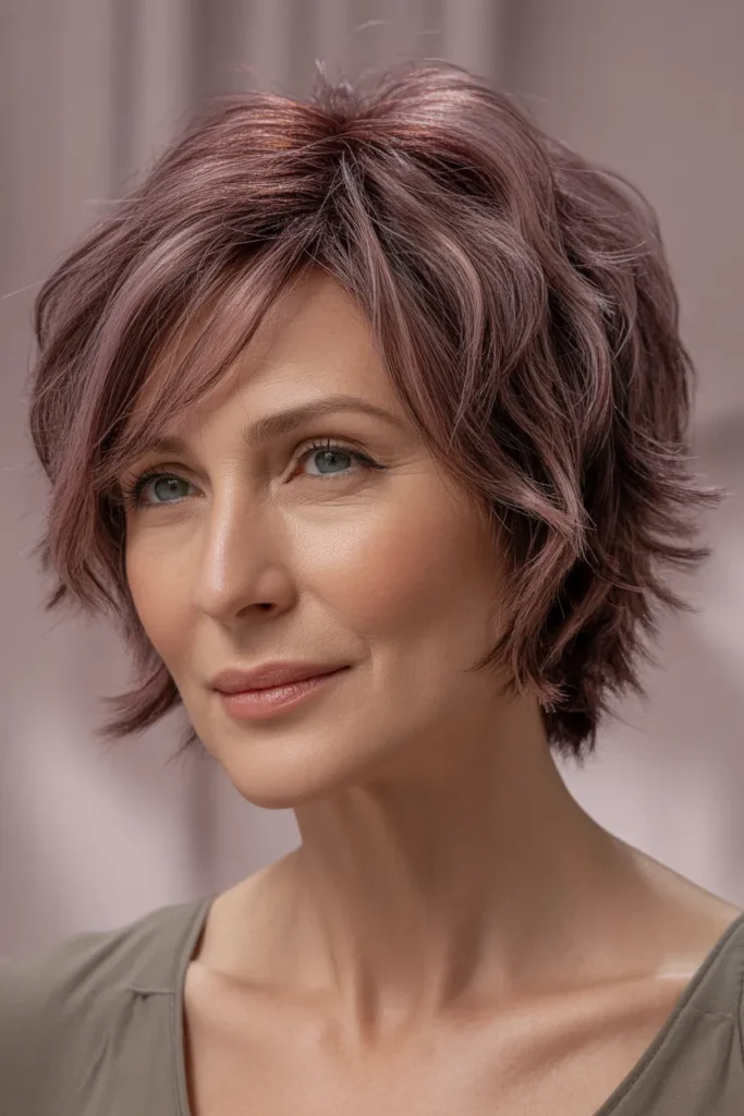 Mulberry Feather Cut