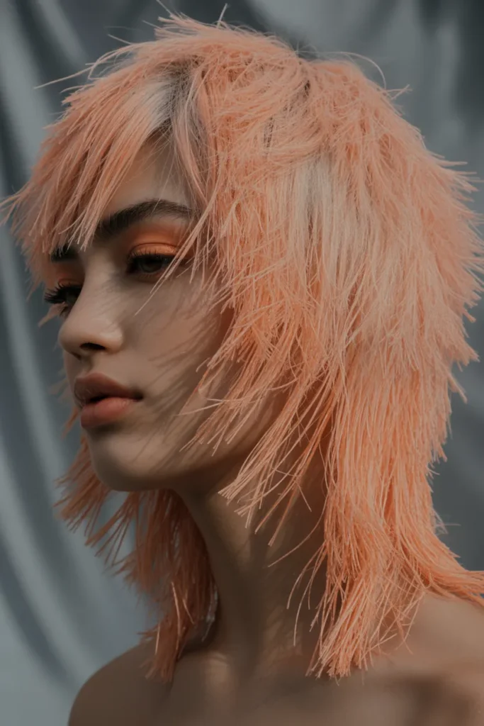 Neon Veil Shag
