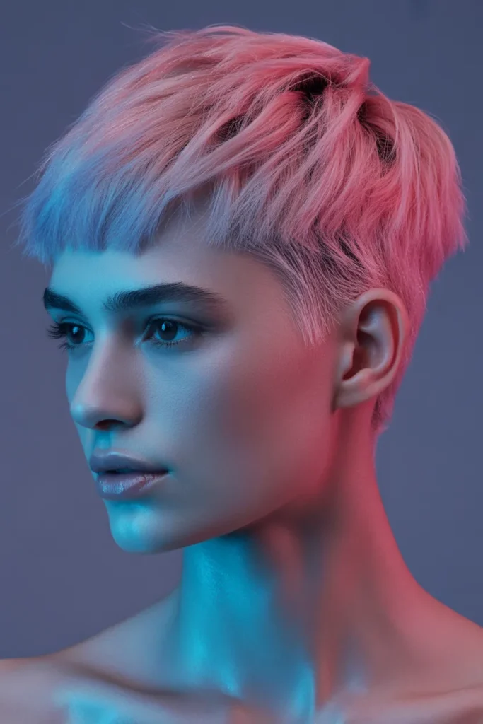 Neon Whisper Crop