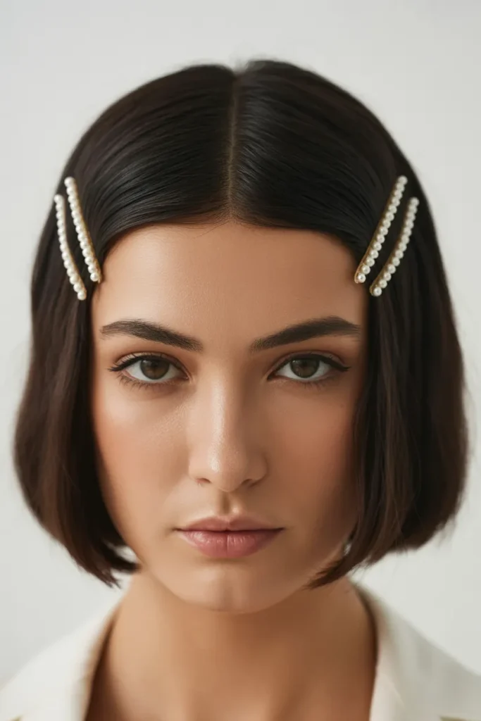 Pinned Back Elegance