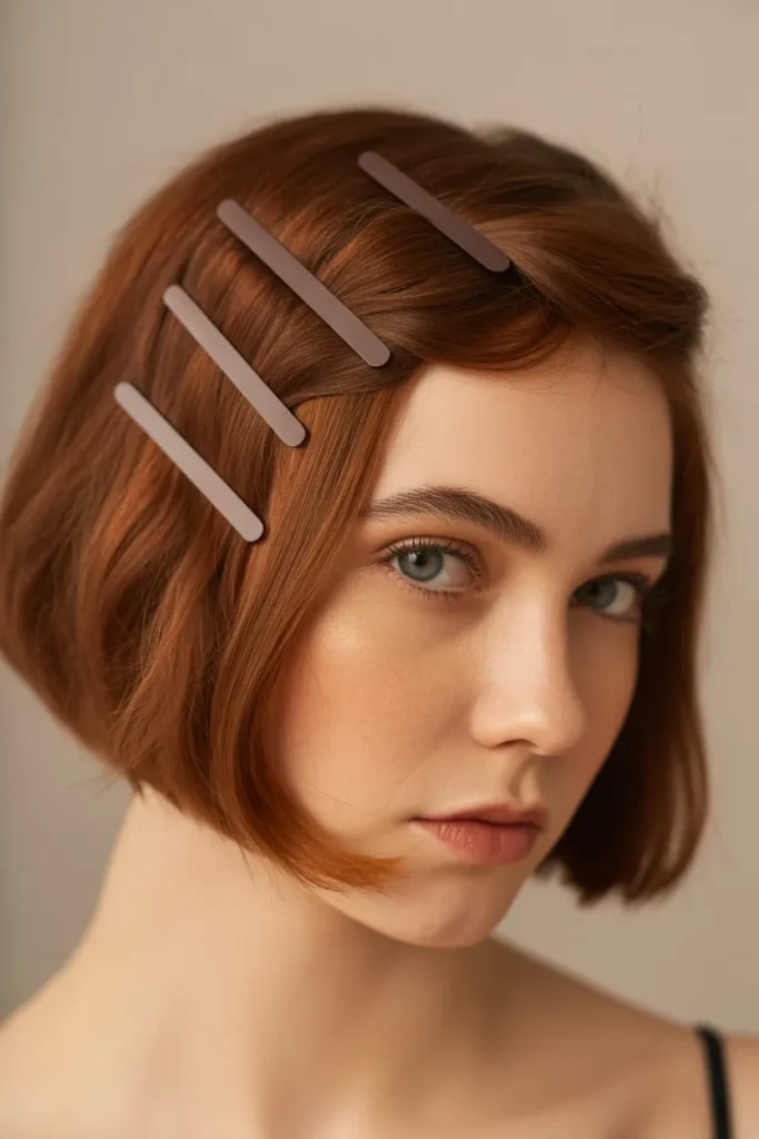 Pinned French Twist