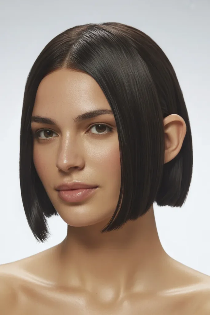 Polished Tucked Bob