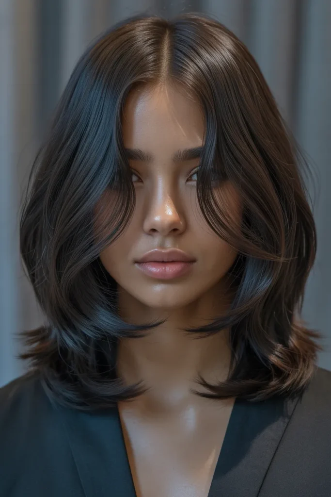 Satin Waterfall Cut