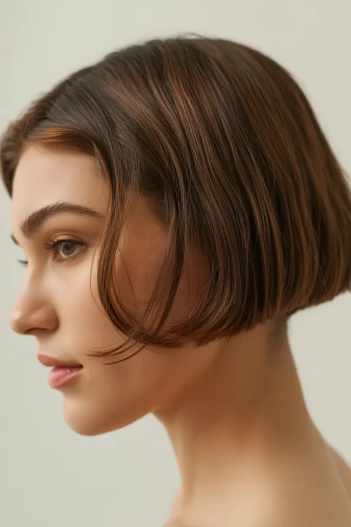 Sculpted Ear Curve Bob