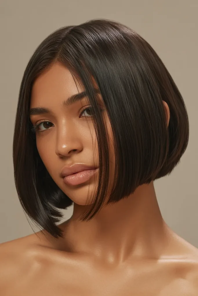 Sculpted Side Bob
