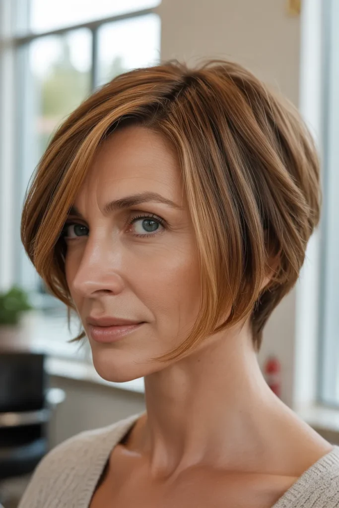 Side Sweep Pixie Bob