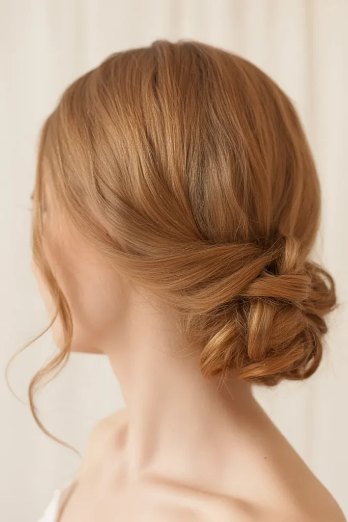 Side Swept Bun
