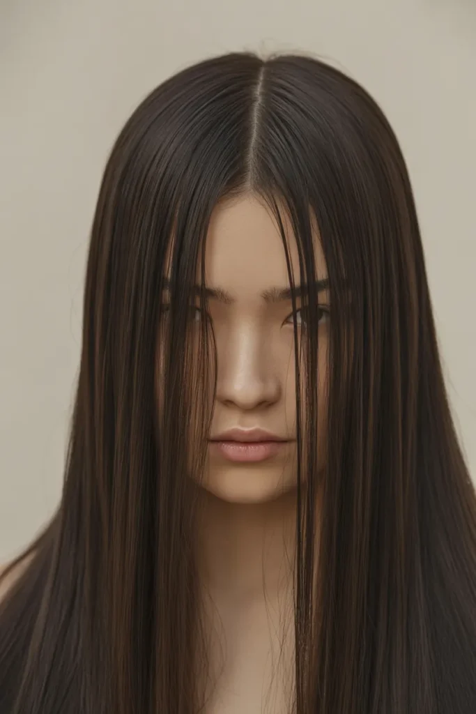 Silk Straight Middle