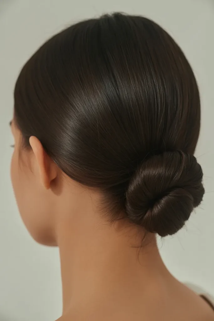 Sleek Low Bun