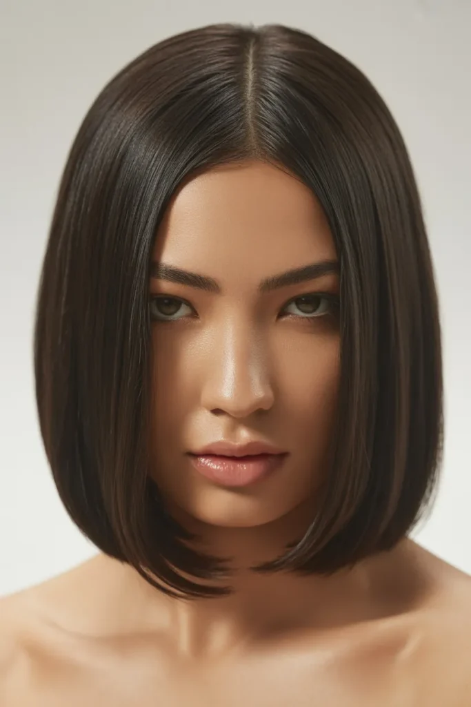 Sleek Middle Bob