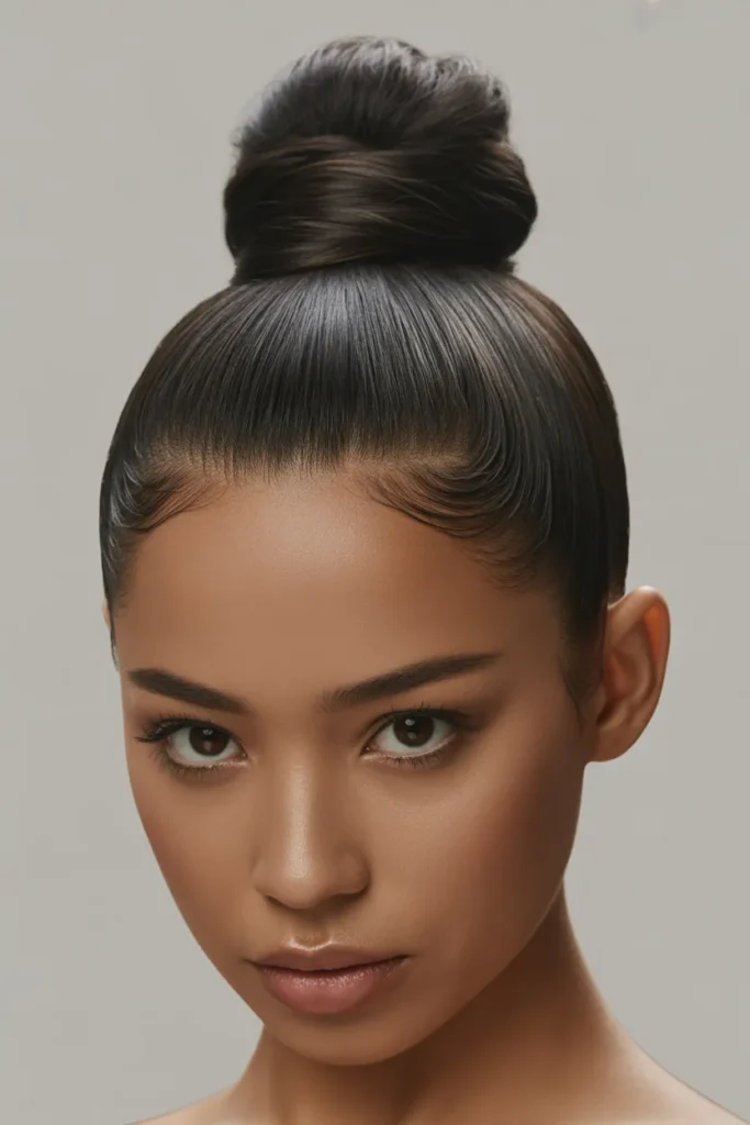 Slick Back Bun