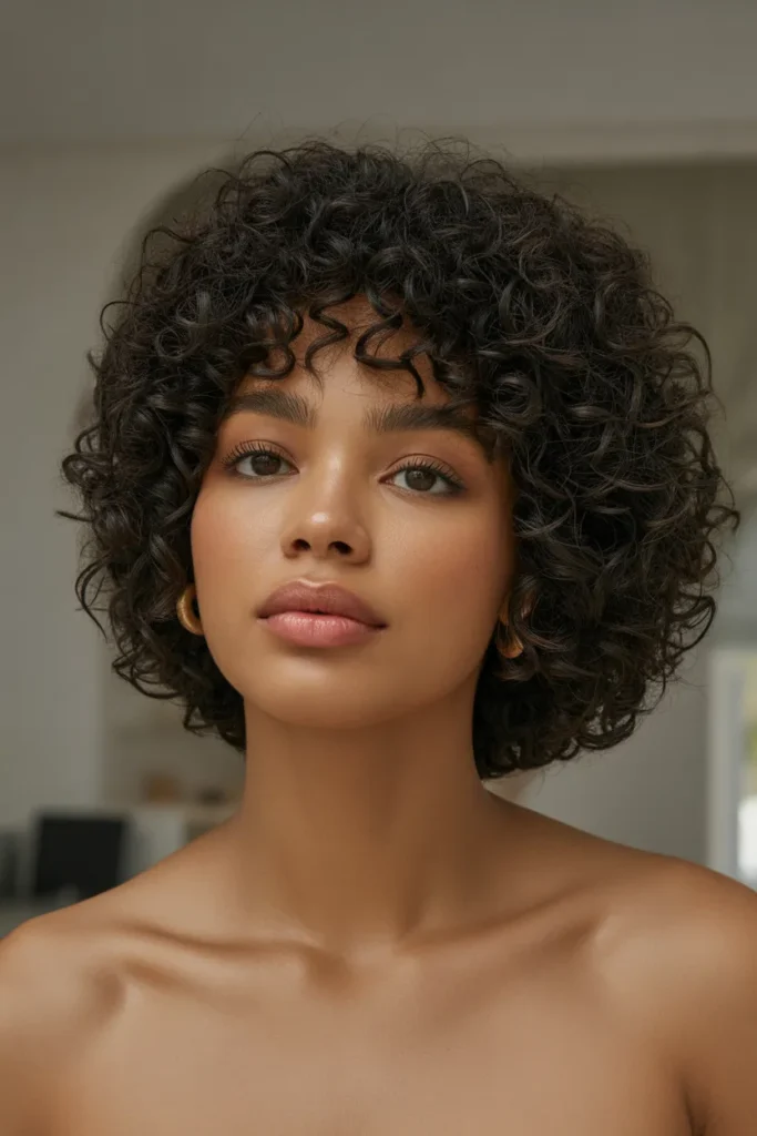 Soft Afro Bob