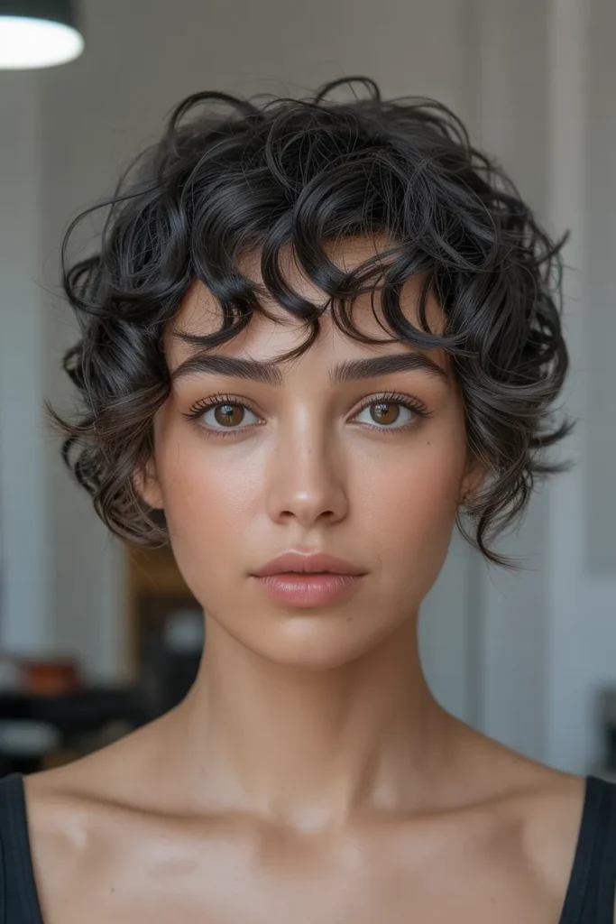 Soft Fringe Pixie