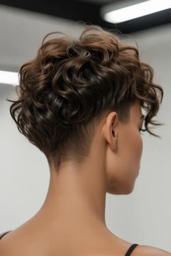 Tapered Nape Pixie