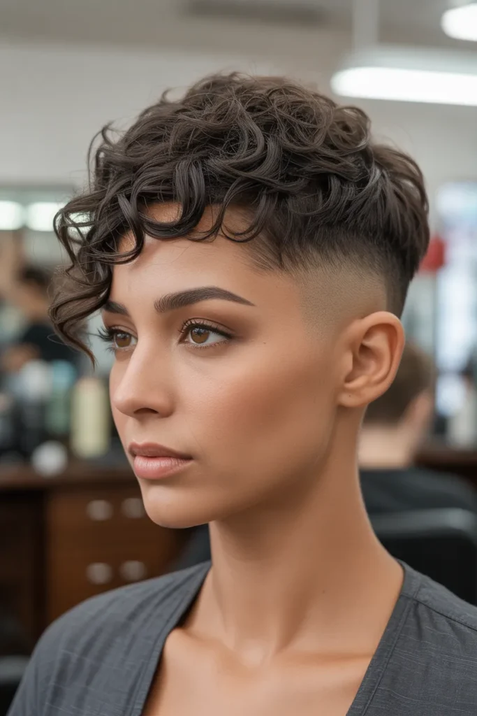 Temple Fade Pixie