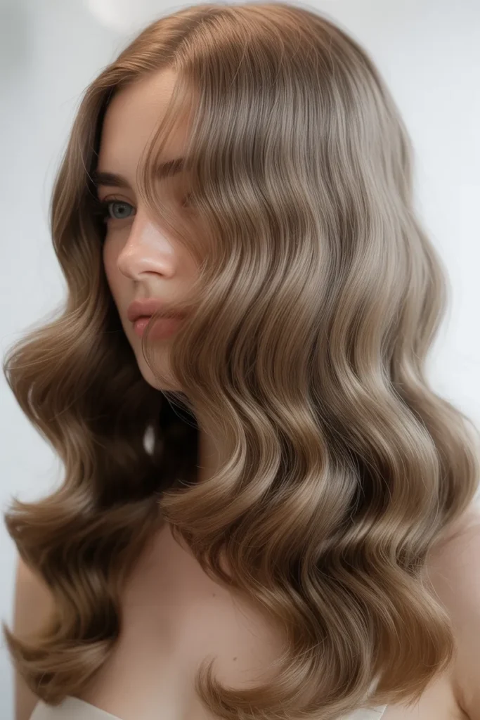 Textured Hollywood Waves