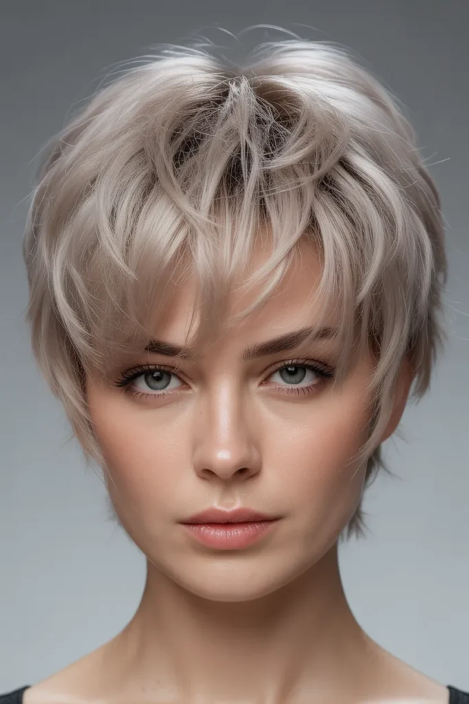 Tousled Bang Pixie