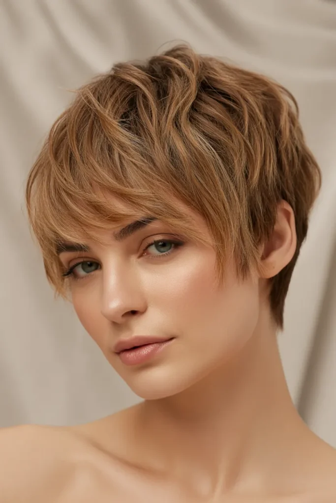 Tousled Shag Pixie