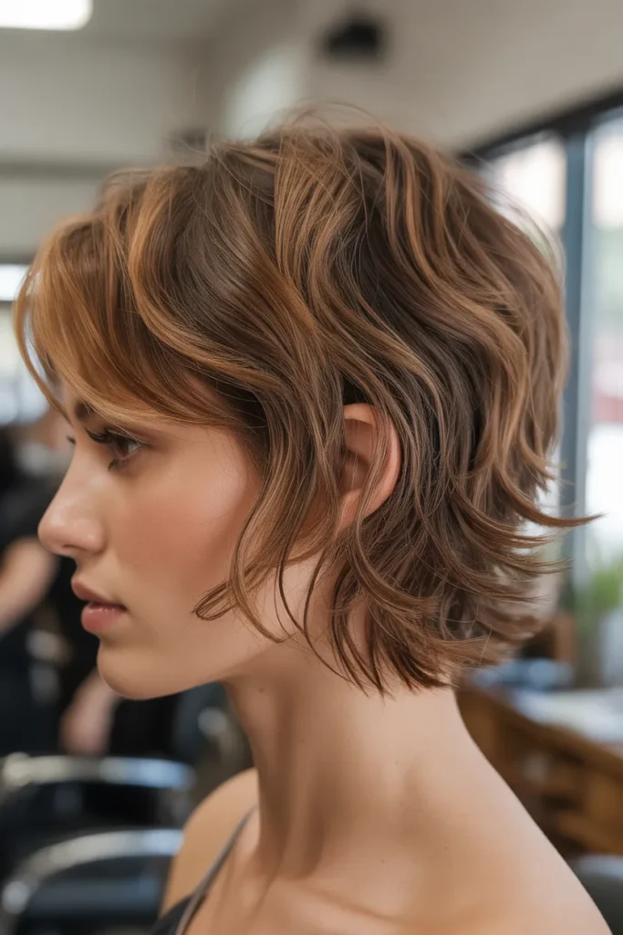 Tousled Side Shag